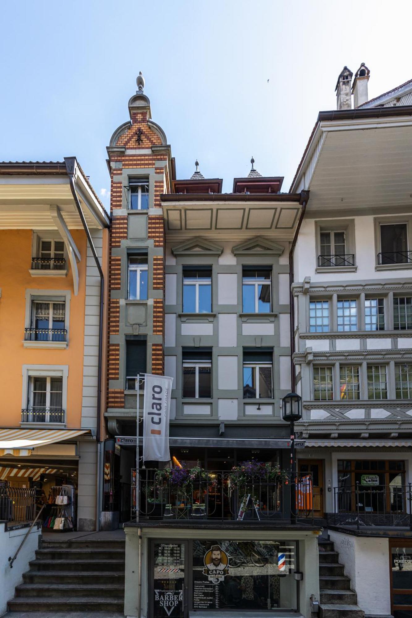 Historische Wohnung Im Herzen Der Thuner Altstadt Exterior photo